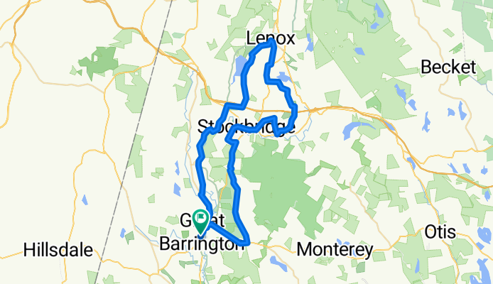 South St, Great Barrington to Main St, Great Barrington