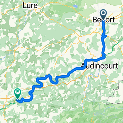 Rue de la Porte de France nach Rue Principale