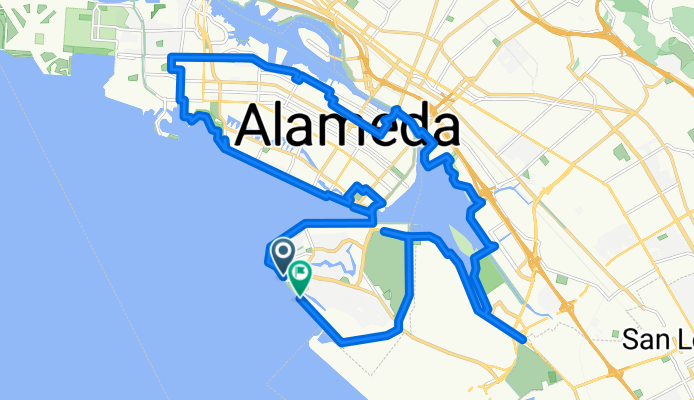 Route in Alameda