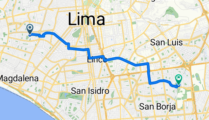 Bilbao, Lima a Departamento de Lima
