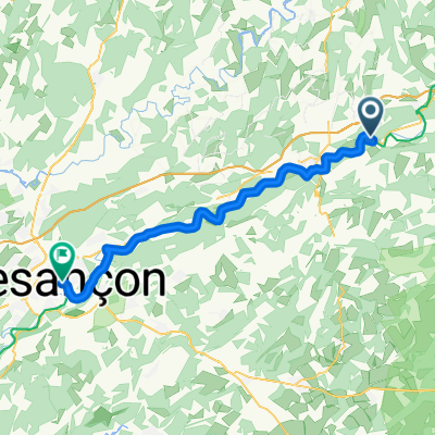 Rue Principale nach Avenue Elisée Cusenier