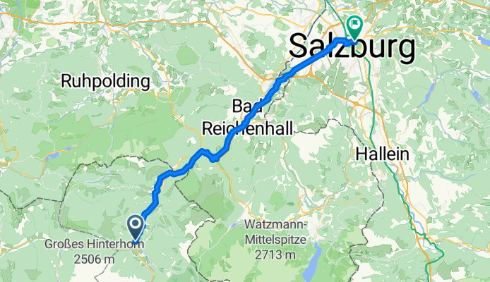 From Lofer to Salzburg