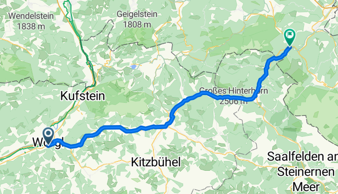 Wörgl - Schneizlreuth