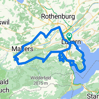 Ufe um Luzern - Variante Chestenebaum