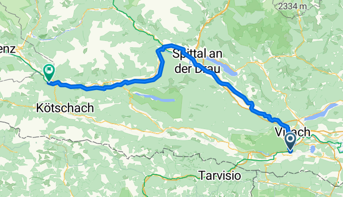 Finkenstein am Faaker See - Oberdrauburg