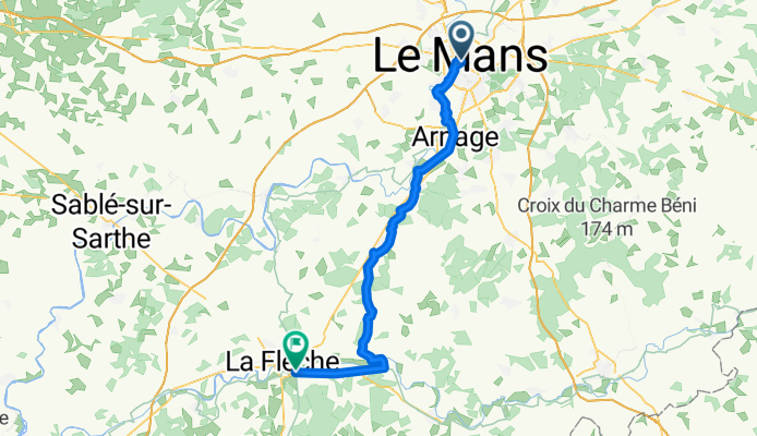 Le Mans - La Flèche