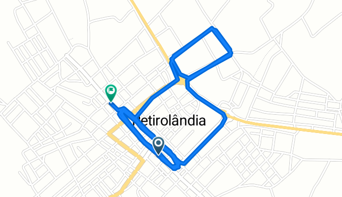 De Praça Da Zebrinha. a Rua Pedro Pinheiro