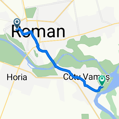 Strada Nicolae Bălcescu to Strada Siret