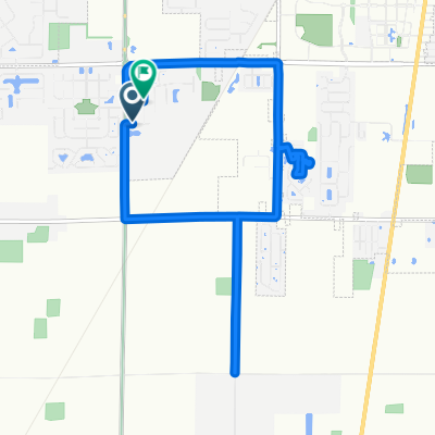Brampton Park Rd, Perrysburg to Brampton Park Rd, Perrysburg