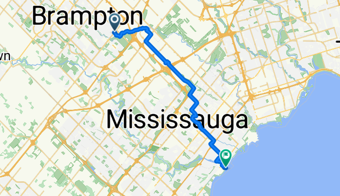 From Brampton to Mississauga