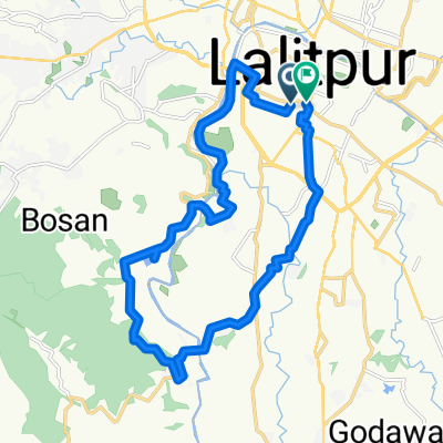 Pulchowk - Nakkhu - Taudaha - Khokana