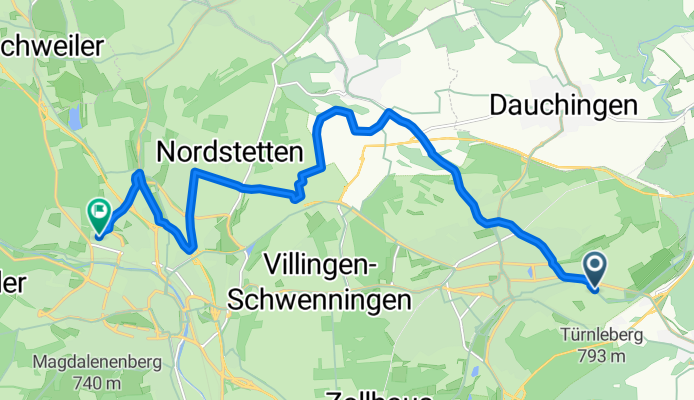 In Rammelswiesen, Villingen-Schwenningen nach Hornberger Straße, Villingen-Schwenningen