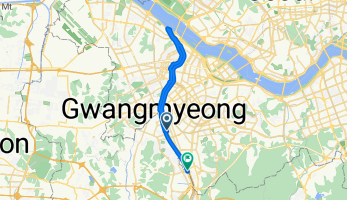 서부간선도로, 서울특별시에서 소하동, 광명시까지