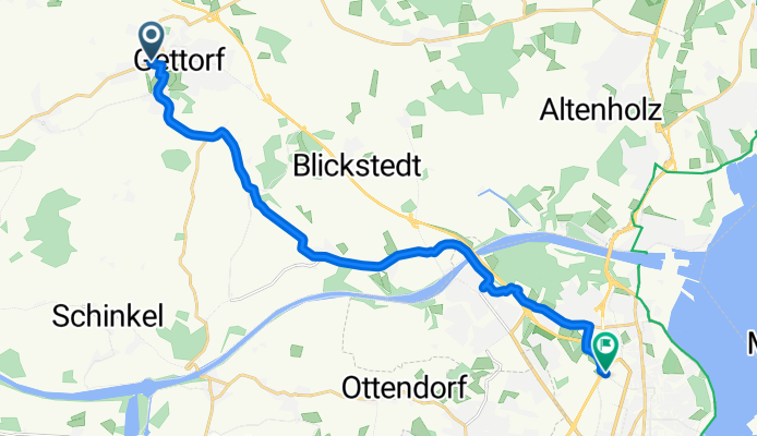 Hasselrott, Gettorf nach Neufeldtstraße, Kiel