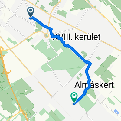 Csontváry Kosztka Tivadar utca, Budapest - Kapocs utca, Budapest