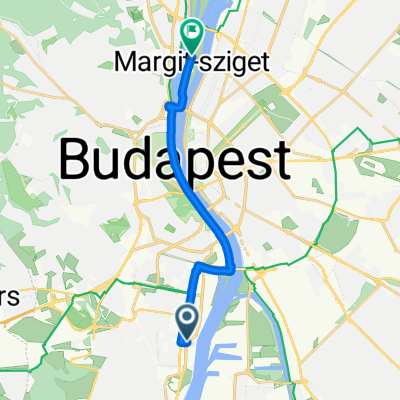 Hunyadi János út do Budapest