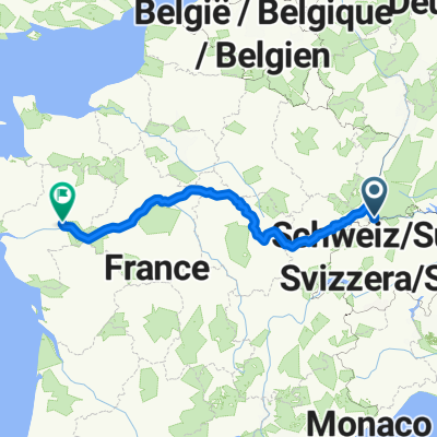 Basel to Angers