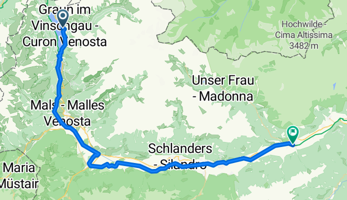 Graun im Vinschgau - Naturns