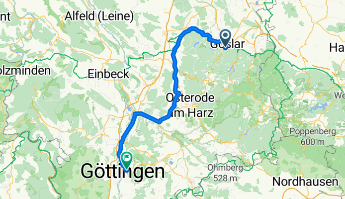 Von Goslar bis Göttingen