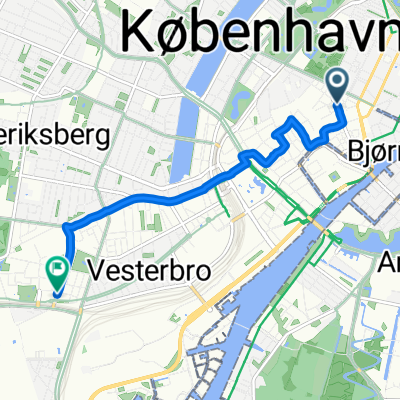 Gothersgade, København K to Tapperitorvet, København V