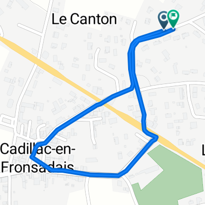 Chemin du Relais de Poste, Cadillac-en-Fronsadais à Chemin du Relais de Poste, Cadillac-en-Fronsadais