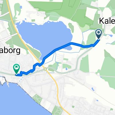 Prices Havevej to Banegårdspladsen