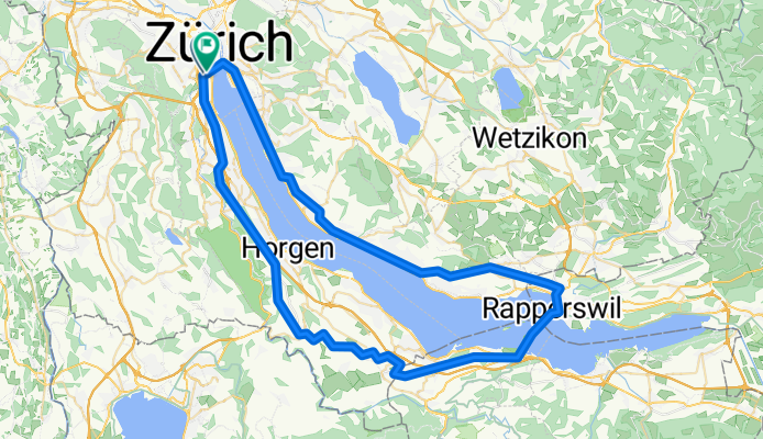Route in Zürich