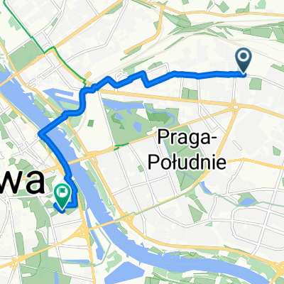 Szaserów, Warszawa do Czerniakowska, Warszawa