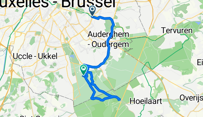 Rue des Aduatiques, Etterbeek à Uccle