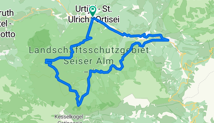 213 Tour Panorama-Gröden - Seiser Alm