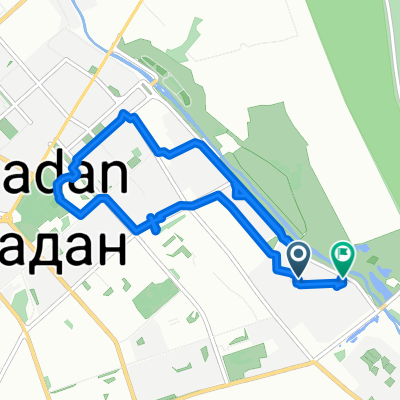 От улица Пролетарская корпус до улица набережная реки Магаданки