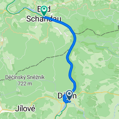 From Děčín to Bad Schandau