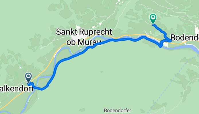 Route in Sankt Georgen am Kreischberg