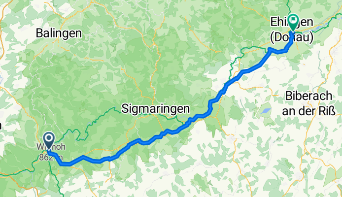 Tuttlingen - Ehingen an der Donau