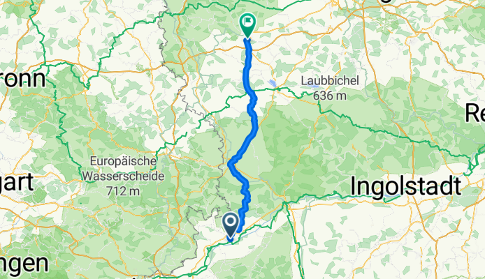 Dillingen an der Donau - Ansbach