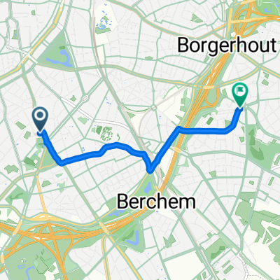 Harmoniestraat, Antwerpen naar Karel De Preterlei, Antwerpen