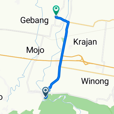X4QP+JPH to Jalan Cepiring-Gemuh