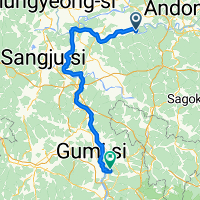 Route in Gyeongsan