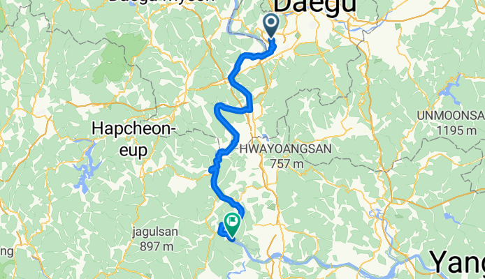 From Daegu to Changnyeong