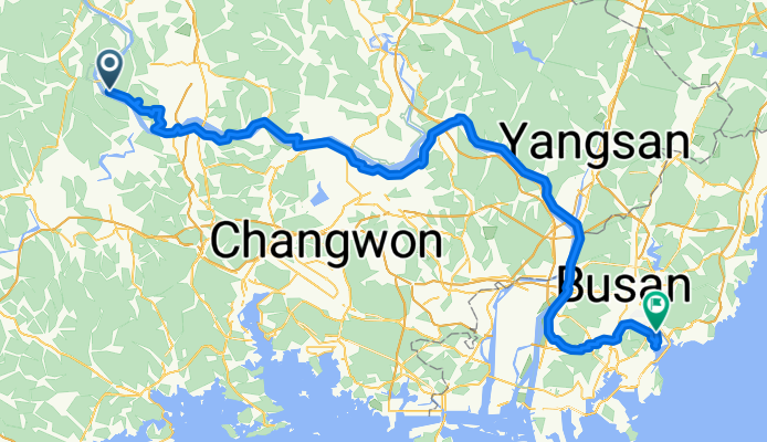 From Changnyeong to Busan