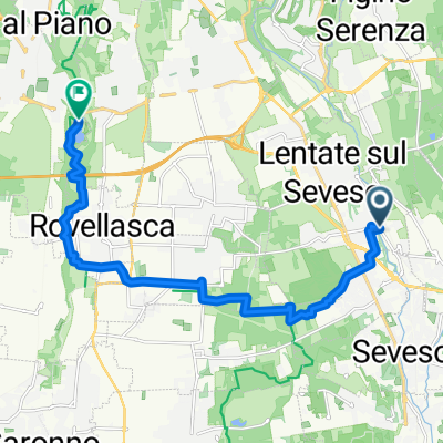 Route to Lomazzo