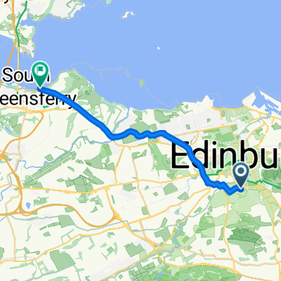 Arden Street, Edinburgh to Hawes Brae, Edinburgh
