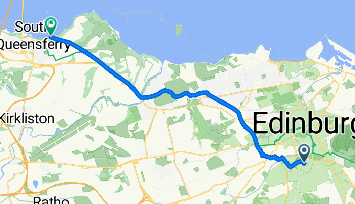 Arden Street, Edinburgh to Hawes Brae, Edinburgh