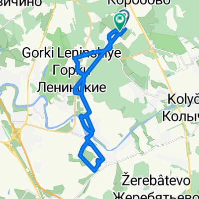 От Южные Горки-2 Кп до Южные Горки-2 Кп