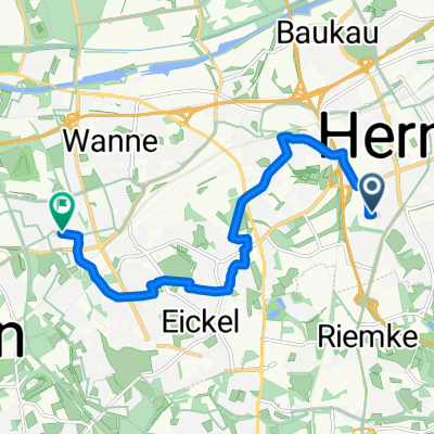 Route in Herne