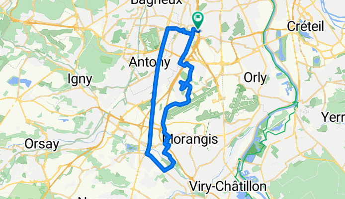 De Rue de Chevilly 64B à Rue de Chevilly