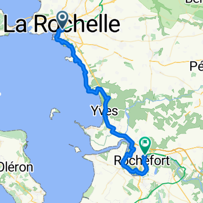 La Rochelle to Rochefort
