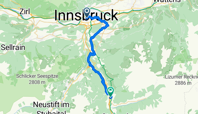 Innsbruck - Gossensass