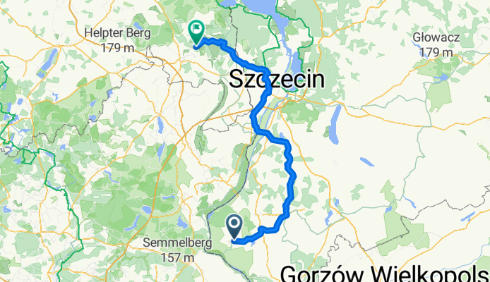 Moryń - Viereck