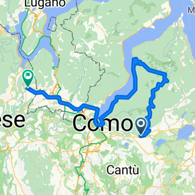von Albese nach Viggiù
